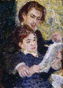 Pierre-Auguste Renoir In the Studio France oil painting artist